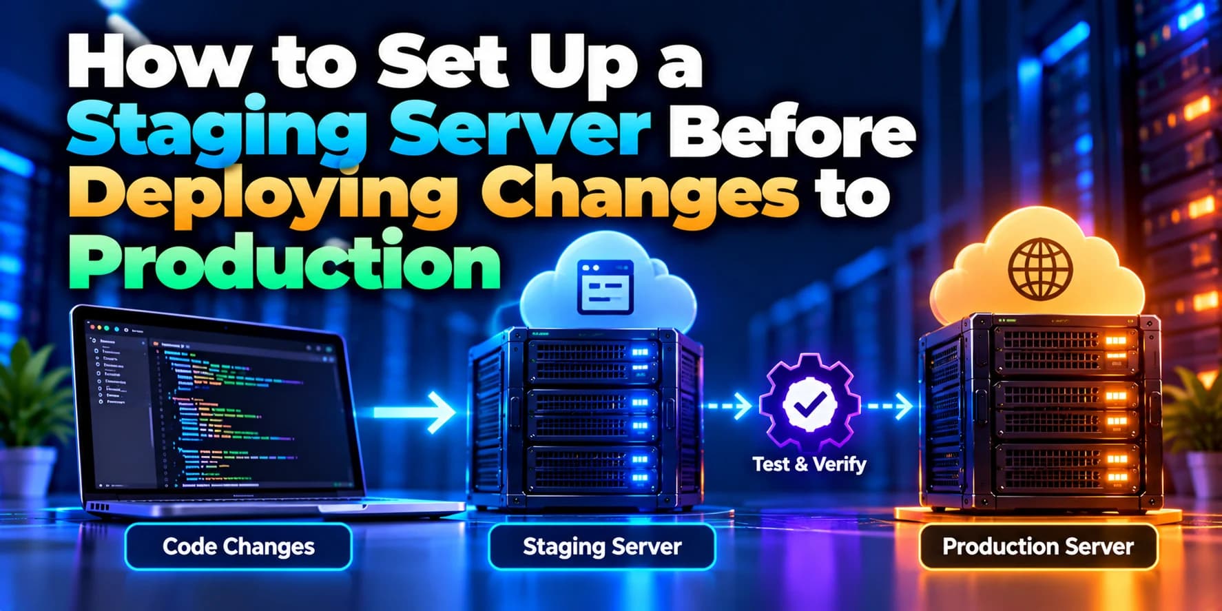 How to Set Up a Staging Server Before Deploying Changes to Production